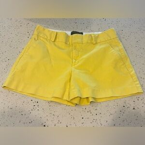 Banana Republic Sunny Yellow Women's Chino Shorts Size 4